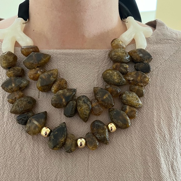 Designer modern /boho necklace - Picture 3 of 8